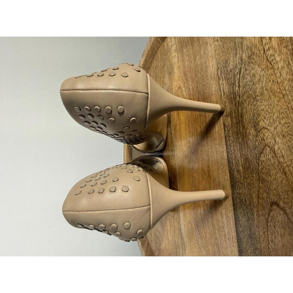 French Connection Cement Studded Pumps Pointed Toe Heels Size US 8.5 NWB - Picture 5 of 11